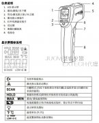 EXTECH IR260緊湊型紅外線溫度計技術參數
