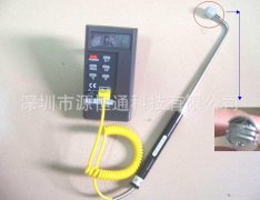 臺灣太師溫度計TES1310+NR81533B直角彎頭熱電偶
